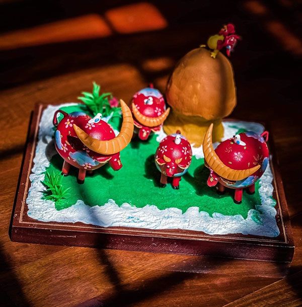 トーへを作るのは難しいことではなく、大切なのは愛と忍耐だとハウ氏はいう ⓒ Vietnam Net トーへを作るのは難しいことではなく、大切なのは愛と忍耐だとハウ氏はいう ⓒ Vietnam Net